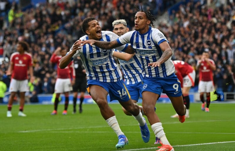 Kết quả bóng đá Brighton vs Man United: Nghiệt ngã phút bù giờ, Quỷ đỏ thất bại cay đắng