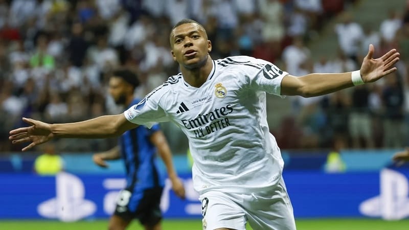 Mbappe ra mắt Real với Siêu cúp châu Âu