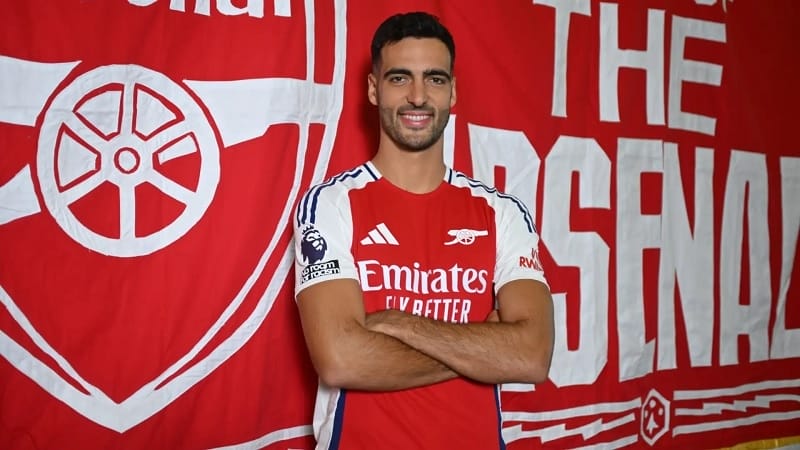 Merino đã hoàn tất việc gia nhập Arsenal