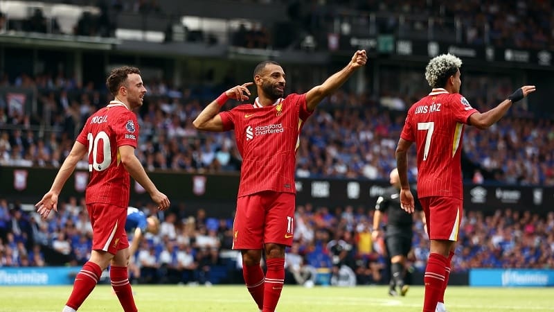 Salah tỏa sáng trước Ipswich Town