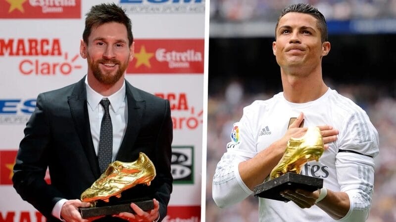 Ông vua Giày Vàng châu Âu: Messi hay Ronaldo số 1?