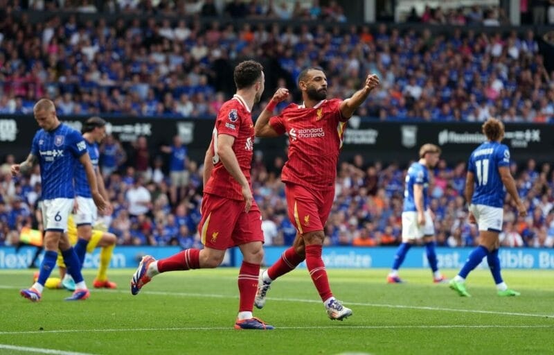 Kết quả bóng đá Ipswich vs Liverpool: The Kop khởi đầu hoàn hảo!