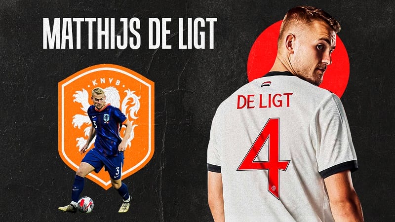 Tiểu sử cầu thủ bóng đá Matthijs de Ligt - trung vệ CLB Man United