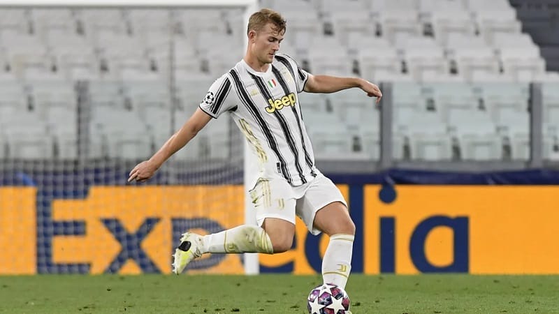 De Ligt trong màu áo Juventus