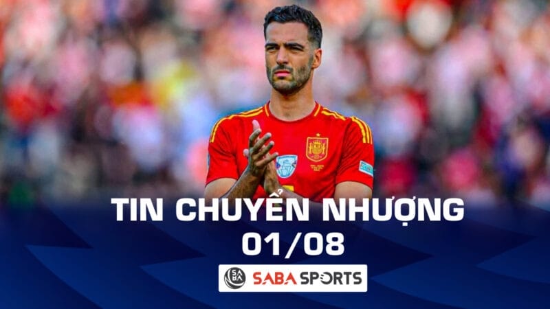 Tin chuyển nhượng bóng đá hôm nay 01/08: Arsenal sắp chốt xong nhà vô địch Euro