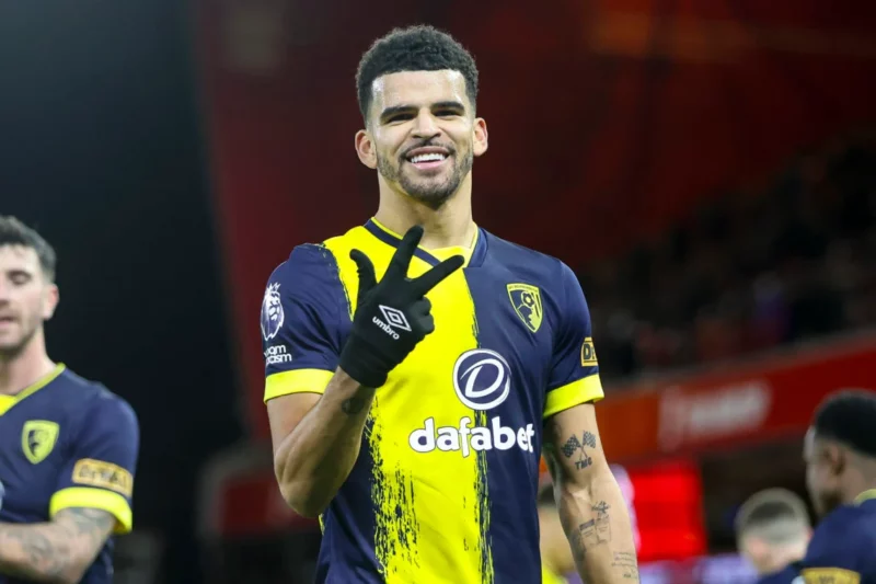 Dominic Solanke lọt vào tầm ngắm Tottenham.