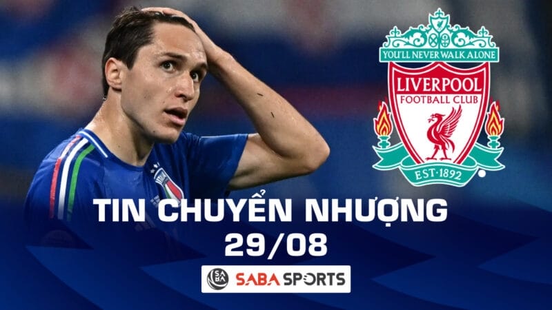 Tin chuyển nhượng bóng đá hôm nay 29/08: Liverpool chốt nhà vô địch Euro