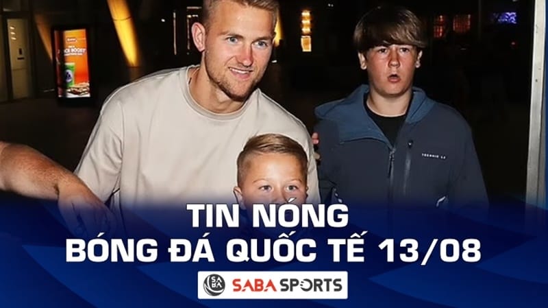 Tin nóng bóng đá quốc tế hôm nay 13/08: De Ligt và Mazraoui ở Manchester, siêu máy tính dự Premier League