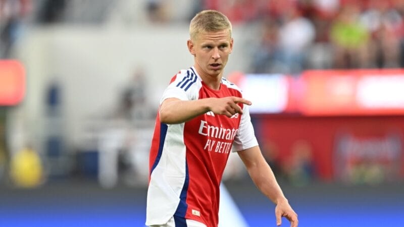 Lý do khiến Zinchenko đòi đổi số áo tại Arsenal