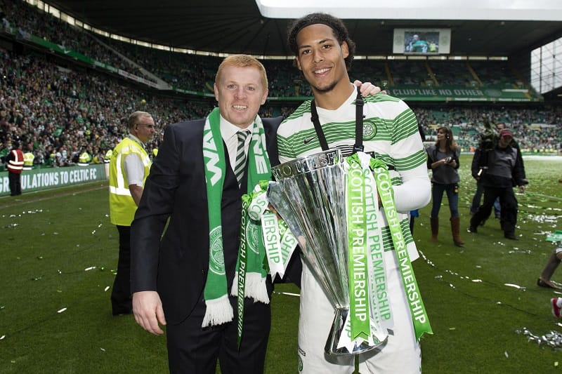 Van Dijk đoạt cúp cùng Celtic