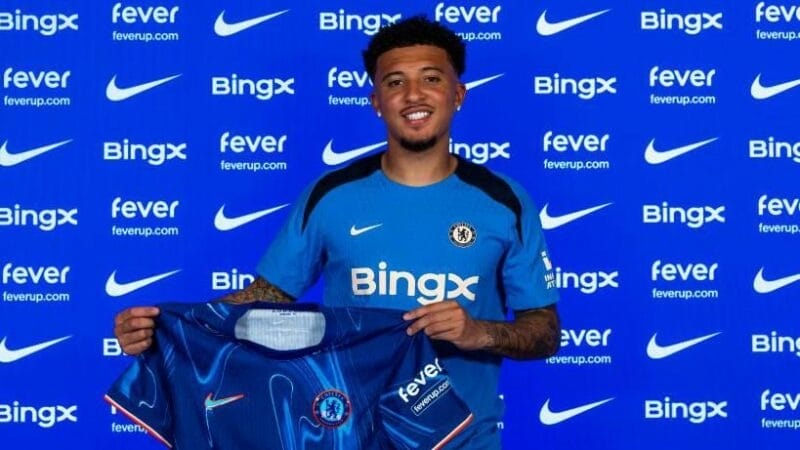 Jadon Sancho gia nhập Chelsea.