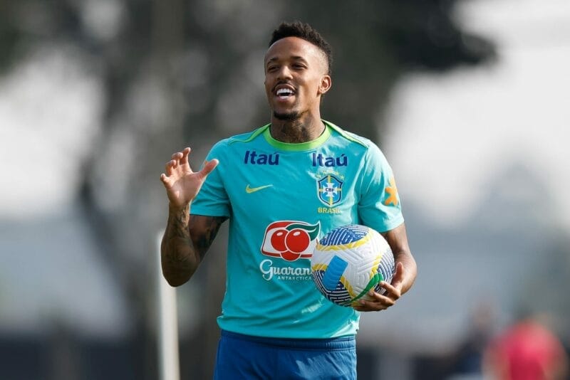 Eder Militao gặp chấn thương tại ĐT Brazil.