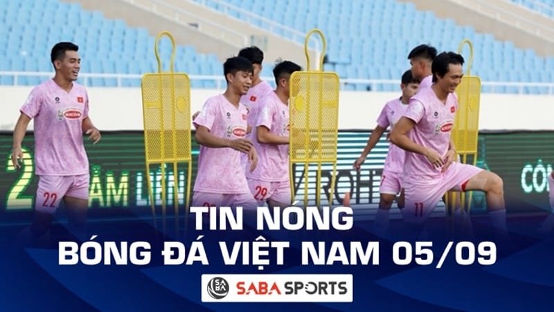 Tin nóng bóng đá Việt Nam hôm nay 05/09: Tổn thất nhân sự của ĐT Việt Nam, CAHN ra quyết định với Đình Bắc