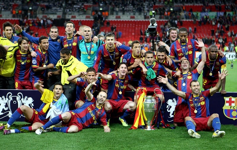 Barca vô địch châu Âu năm 2011