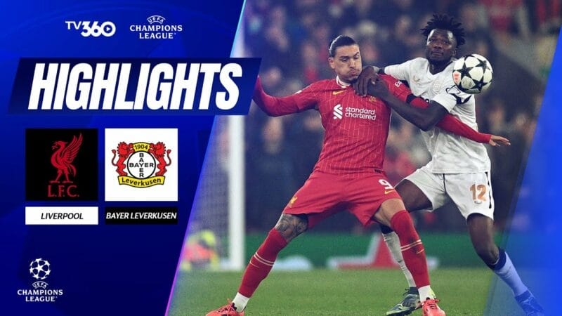 Highlights Liverpool vs Bayer Leverkusen, vòng phân hạng Champions League 2024/25