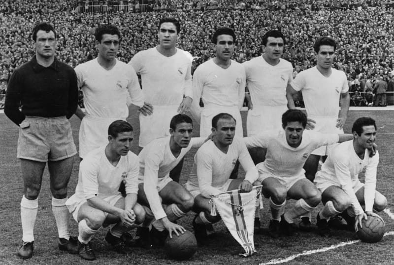 Bên cạnh La Liga, Real cũng thống trị Cúp châu Âu nửa sau thập niên 1950
