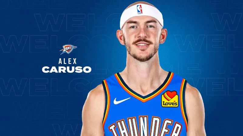 Alex Caruso đồng ý gia hạn với Oklahoma City Thunder