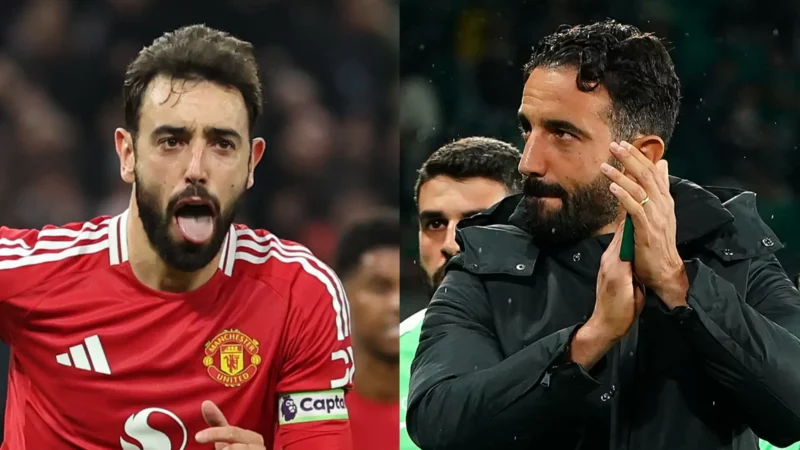 Bruno Fernandes và Ruben Amorim kêu gọi NHM kiên nhẫn.